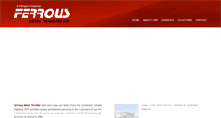 Desktop Screenshot of ferrousmetaltransfer.com